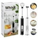 thumbnail image 2 of Electric Milk Frother Handheld Whisk Rechargeable Foam Maker 3-speed Automatic Egg Beater Coffee Matcha Mixer, 2 of 3