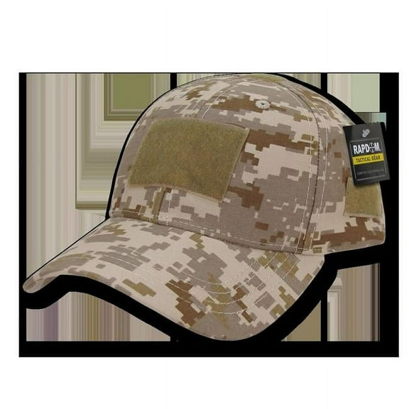 Low Crown Structured Tactical Cap - Desert Digital