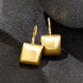 thumbnail image 5 of Ross-Simons Italian 18kt Gold Over Sterling Square Drop Earrings, Women's, Adult, 5 of 7