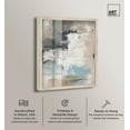 thumbnail image 2 of Monochrome Mix Shadowbox Print Neutral Abstract Art by Art Remedy, Blonde Frame, 16 x 20, 2 of 6