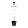 Nature Power (23107) 31 Lumens Terrace Solar Powered Integrated LED Post Lamp and Planter