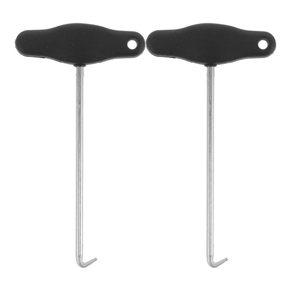 unbranded 2pcs Lace Tighteners Ice Hockey Lace Tightener Tool Steel Shoe Lace Tightener For Hockey Boot Lace Hooks For Ice Skates Boots