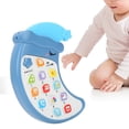 thumbnail image 4 of With Colorful Moon Designs, Durable Phone Toy, Telephone Toy, Safe For Kids Home Blue, 4 of 8