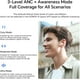 thumbnail image 3 of Audifonos Inalambricos Honor Choice Earbuds X7i  - Blanco, 3 of 4