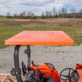 thumbnail image 3 of Universal Tractor Canopy – One Piece Steel Sun Shade (Orange) for ROPS, 3 of 6