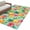 Blue, variant on Turquoise Summer Pineapple Area Rugs 3'x5', Washable Small Throw Rugs for Living Room Bedroom, Tropical Lemon Fruits Leaves Indoor Outdoor Rug Non-Slip Low Pile Carpet Runner Reversible Floor Mats