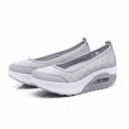thumbnail image 3 of KAQ Women Wedge Shoes,Breathable Mesh Platform Slip ON Casual Walking Sneakers,Anti-Slip Comfortable Platform Loafers, 3 of 8