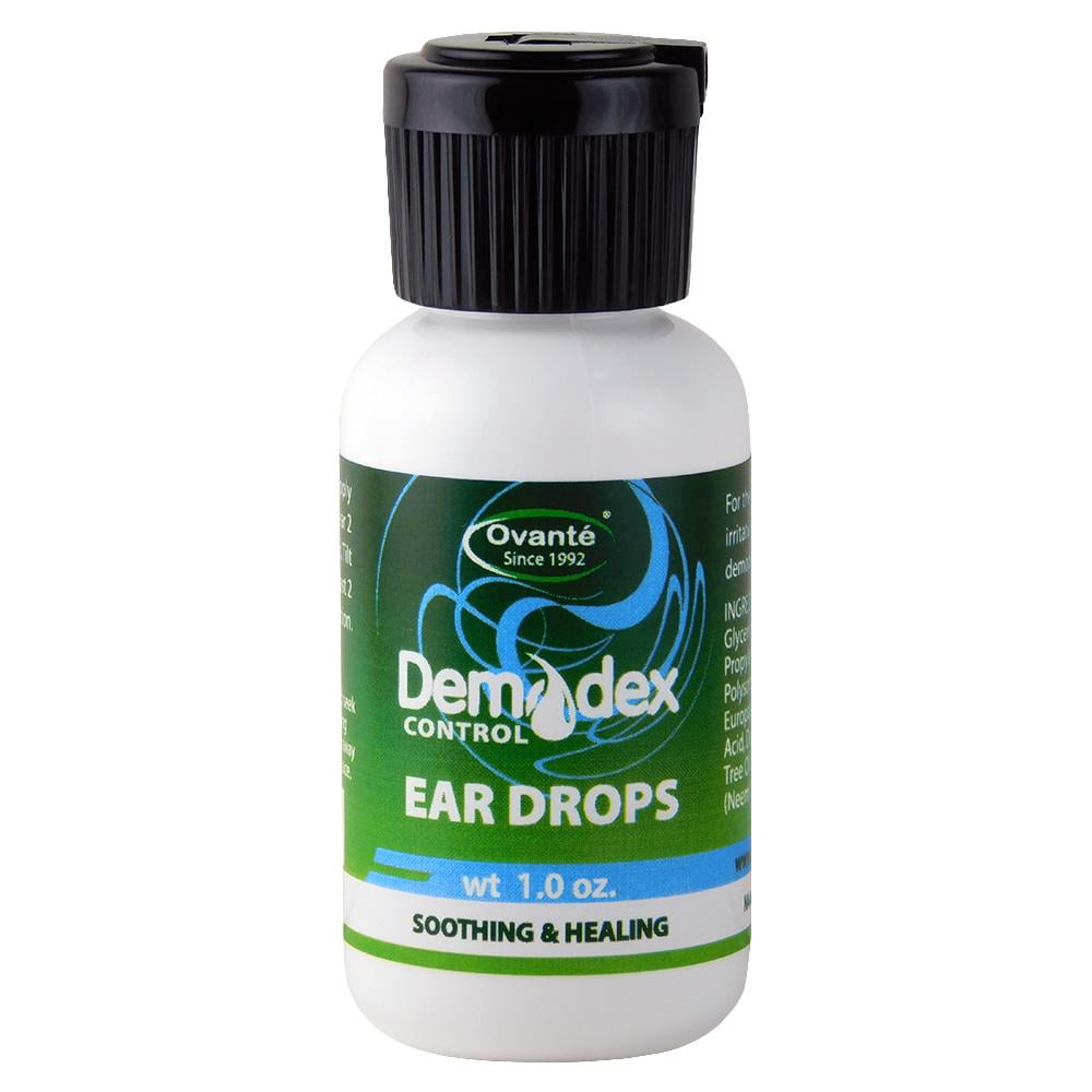 Demodex Mites Ear Drops With Tea Tree Oil for Itchy Irritated Ears 1.
