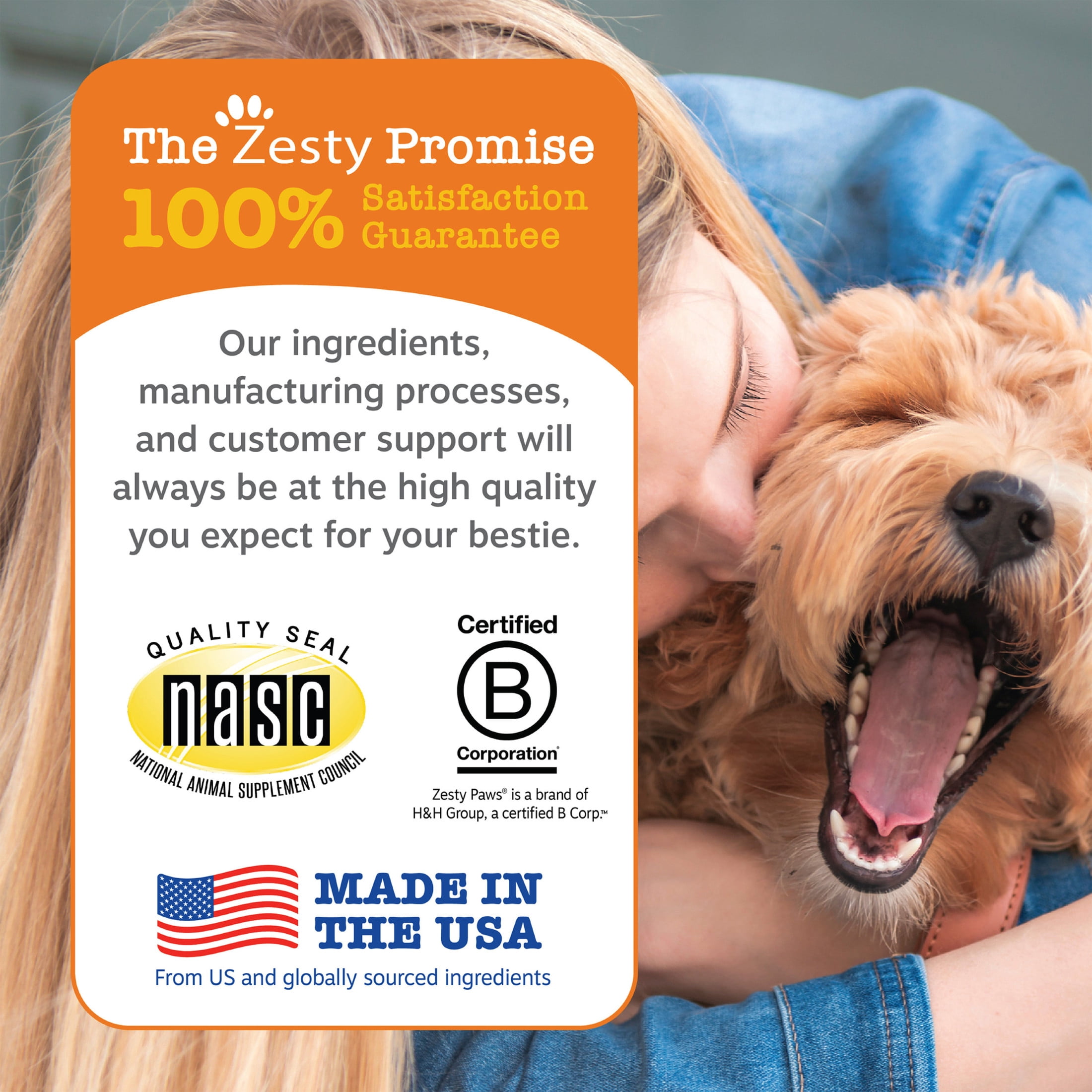 Zesty Paws Urinary Tract Bites Chicken Flavor Dog Supplement, 60 Count