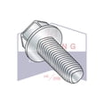 thumbnail image 2 of 8-32 x 3/8" Taptite Style Thread Forming Screws | Unslotted | Hex Washers Head | Steel | Zinc (Quantity: 10000), 2 of 3