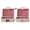 White, variant on Giaone Rattan Suitcase Handicrafts Antique Precious Jewelry Sealing Organizer
