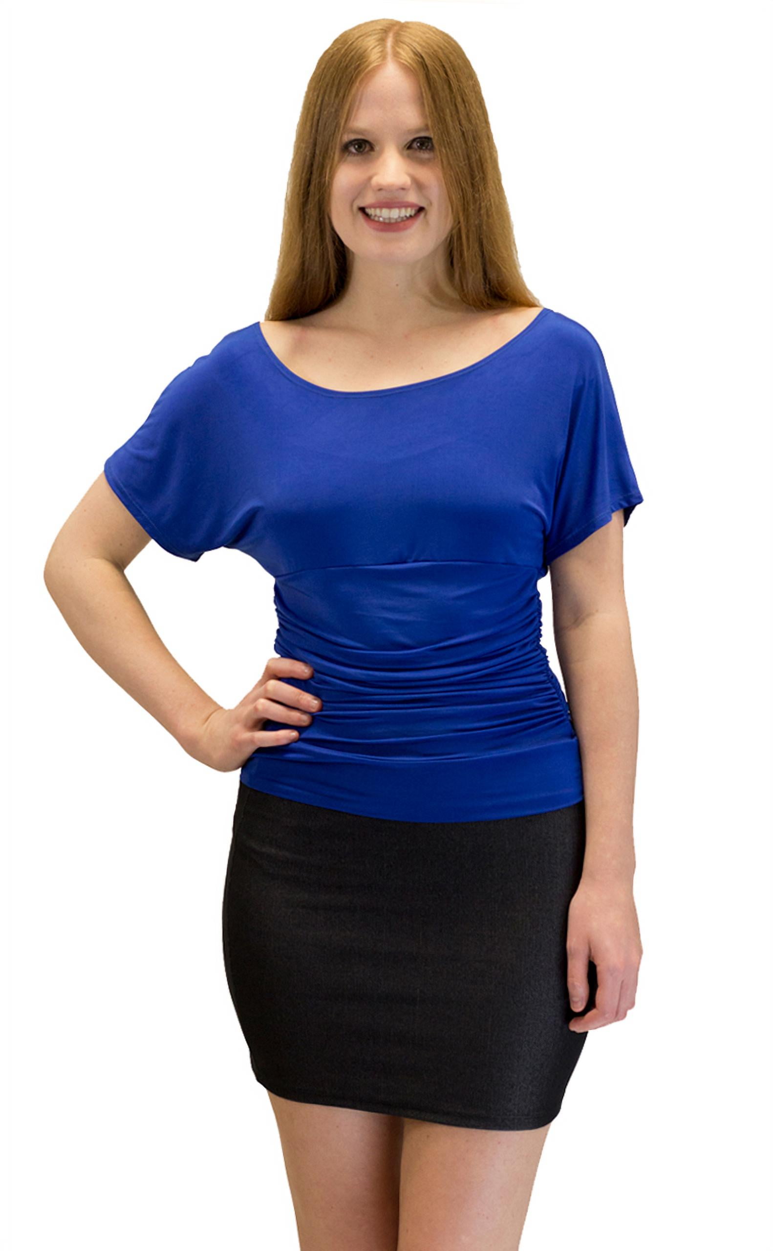 Top Empire Cut Waist Gather