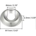 thumbnail image 2 of UrbanMingle Washer Cup Washer Countersunk 6 304 Stainless Steel for Screw Bolt, 2 of 5