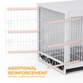 thumbnail image 4 of Pirecart 44.1" Wooden Large Pet Dog Crate Furniture with Removable Tray for Small/Medium/Large Dogs, 4 of 9