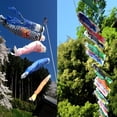 thumbnail image 3 of Juego de 5 piezas, bandera de carpa, calcetín de viento, carpa, regalos artísticos coloridos, serpentina de viento de pescado, decoraciones para fiestas en casa Xemadio 2034261, 3 of 8