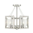 thumbnail image 5 of Golden Lighting Marco 4-light Semi-Flush Mount in Pewter, 5 of 5