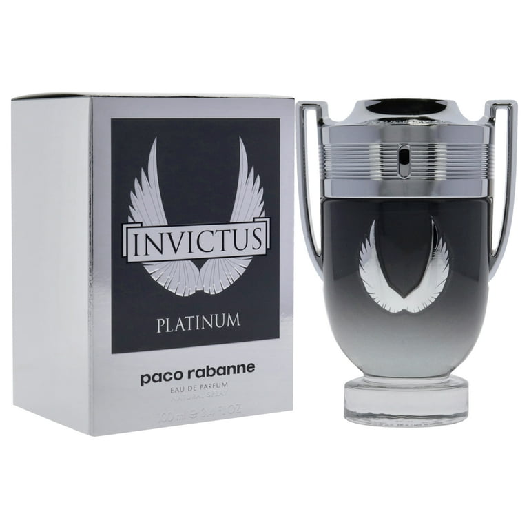 Invictus Platinum Eau De Parfum Spray By Paco Rabanne - 3.4 oz Invictus Platinum Eau De Parfum Spray By Paco Rabanne - 3.4 oz
