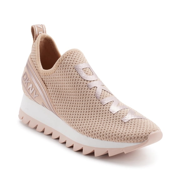 Zapatilla slip-on DKNY para mujer, rosa, talla 9.5