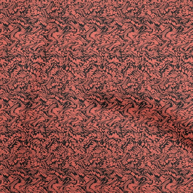 oneOone Cotton Flex Pastel Red Fabric Block Craft Projects Decor Fabric Printed By The Yard 40 Inch Wide-W4