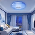 thumbnail image 2 of 36W RGB LED Ceiling Light with Bluetooth Speaker, 12 Inch Color Changing Cool/Warm/White Ceiling Lamp with App and Remote Control, Waterproof Ceiling Lights for Kids Bedroom Bathroom, 2 of 6