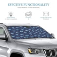 thumbnail image 4 of Bingfone Cartoon Sharks2 Car Windshield Sunshade,Sun Foldable Sun Shield Sun Visor for Car - Medium, 4 of 9