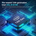 thumbnail image 4 of 15.6'' FHD High-Performance Laptop Computer, Windows 11, Intel N100 Processor (Up to 3.4GHz), 8GB RAM, 256GB SSD, Backlit Keyboard, Fingerprint, Type-C 65W PD Fast Charger, 2-Year Warranty (Blue), 4 of 11