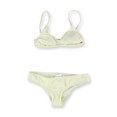 thumbnail image 1 of Bikini de 2 piezas Roxy Slide Tri Cheeky para mujer color hueso pequeño, 1 of 1