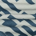 thumbnail image 6 of LR Home Blue/Ivory Contemporary Geometric Hand-Woven Throw Pillow Cover, 6 of 8