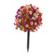thumbnail image 5 of Decoraciones artificiales de jardín de flores de 24 para la cama de flores de la de patio PinkPurpleRoRange Red, 5 of 8