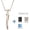 Iron, variant on Retractable Necklace Sword Shaped Breathing Tool 2 In 1 Stress Relief Necklace Portable Calming Device Reusable Metal Fashion Accessory For Anxiety Relaxation On The Go