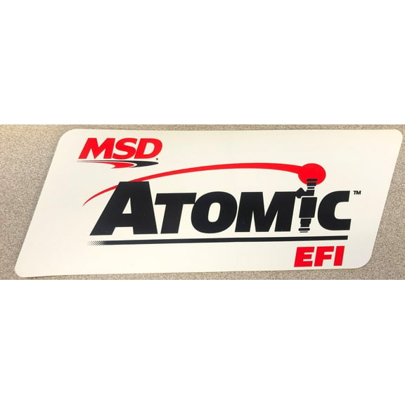 MSD Decal ATOMIC EFI