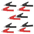 thumbnail image 1 of WWS-5sets Clip Alligator Isolé Mini Test 4mm Rouge Noir Sécurité Multimètre Test Leads Clips Alligator Connecteurs Robustes, 1 of 4