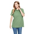thumbnail image 1 of Woman Within Women's Plus Size Perfect Short-Sleeve Polo Shirt Polo Shirt, 1 of 6