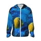 thumbnail image 1 of Fotbe Sports Tennis Ball Chaqueta con Protección Solar UPF 50+ para Hombre y Mujer, Camisa con Capucha y Bolsillos-Medium, 1 of 7