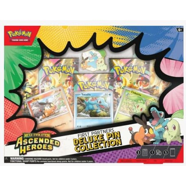 Set de pines de Pokémon TCG Mega Evolution Ascended Heroes