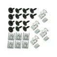 thumbnail image 2 of Dickly 28 Pieces Engine Undertray Fixing Clips Screw Kit Accessory for Audi 8T, 2 of 9