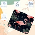 thumbnail image 3 of Flamingo 8.3x9.8 Inch Square Gaming Mouse Pad with Non-Slip Rubber Bottom, Printed Desk Mat for Office and Gaming, 3 of 6