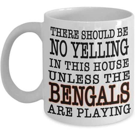 

Bengals Fan Game Day Coffee Mug | If You‘re From Cincinnati and Love Your Football Team This Large 15oz or Smaller 11oz Ceramic Cup Is For You