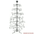 thumbnail image 5 of Ornament Display Christmas Tree with Stand - Wrought Iron Ornament Holder, 6' Black, 5 of 7