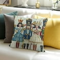 thumbnail image 3 of SHANXI Merry Christmas Throw Pillow Cover, Winter Holiday Party Cushion Case Decoration for Sofa Couch 18x18in, 3 of 5