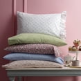 thumbnail image 2 of Lady Pepperell Ines Floral 144 Thread Count Cotton Percale 3-Piece Sheet Set, Twin, 2 of 9