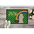 thumbnail image 2 of Toy Cream Poodle St. Patrick's Day Indoor or Outdoor Mat 24x36 36 in x 24 in, 2 of 5