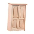 thumbnail image 3 of hengtong Wood Wardrobe Furniture for 1:12 Scale Dollhouse Living Room Accessory B, 3 of 7