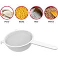 thumbnail image 4 of SHAR White Plastic Kitchen Sieve, 4 of 5