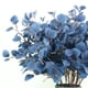 thumbnail image 5 of Flor artificial NikouMX hojas de eucalipto simulación 90 cm Azul, 5 of 8