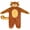 Khaki, variant on RUINIXCW Kid Halloween Squirrel Long Sleeve Hood Zip Up Romper Cosplay Party Clothes