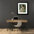 thumbnail image 4 of Guillaume Seignac 20x24 Black Modern Framed Museum Art Print Titled - Venus and Cupid, 4 of 5
