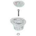 thumbnail image 2 of Moen Chateau Knob Handle Kit, Chateau 1 Handle Tub/Shower, Clear Knob With White & Chrome Insert, 2 of 2