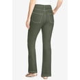 thumbnail image 2 of Woman Within Plus Size Stretch Denim Five-Pocket Bootcut Jeans, 2 of 6