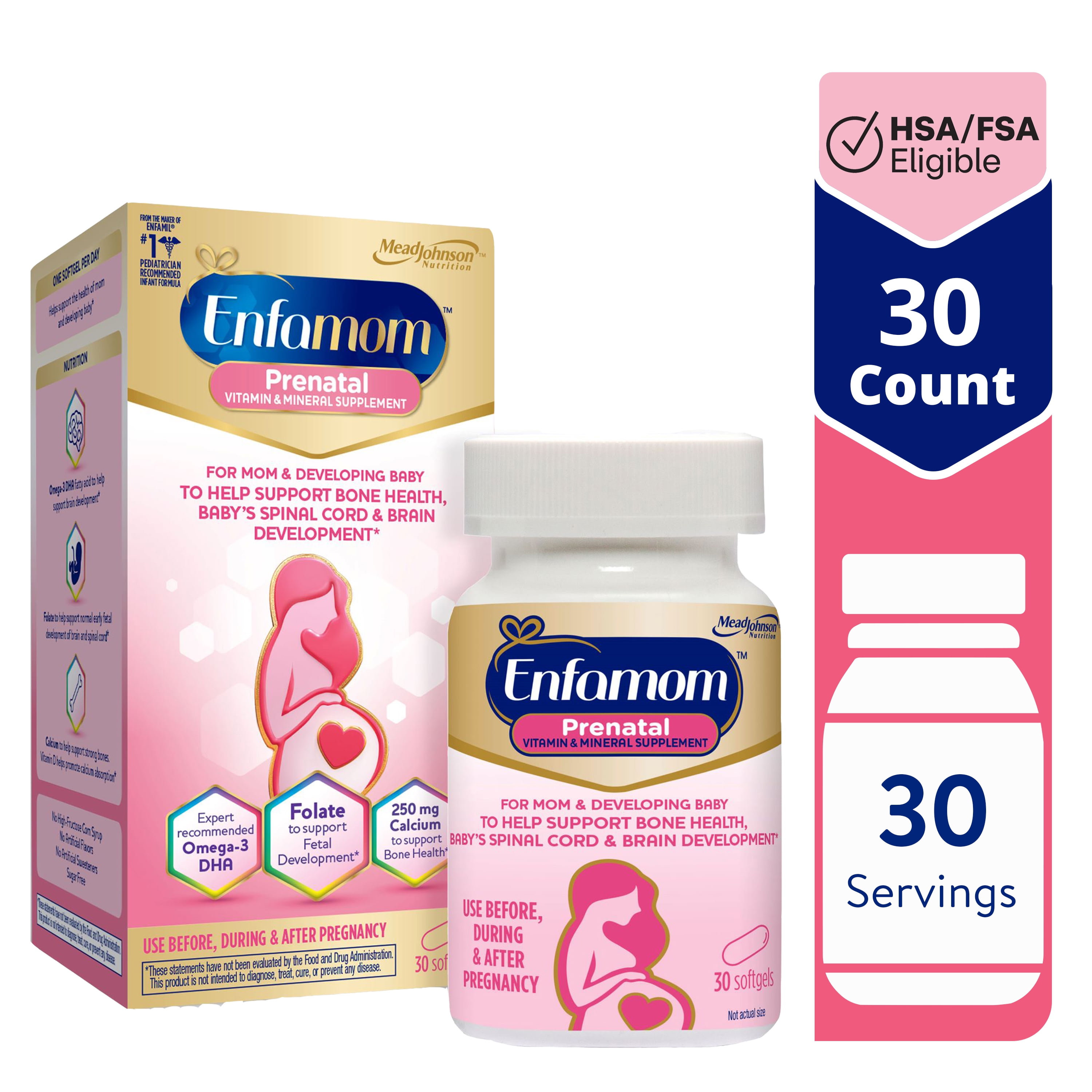 Enfamom Prenatal Vitamin Supplement for Pregnant and Lactating Women